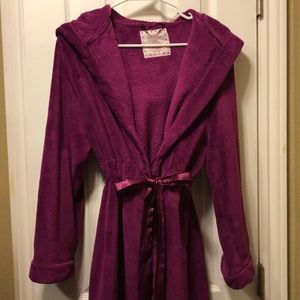 Xhilaration purple short robe.
